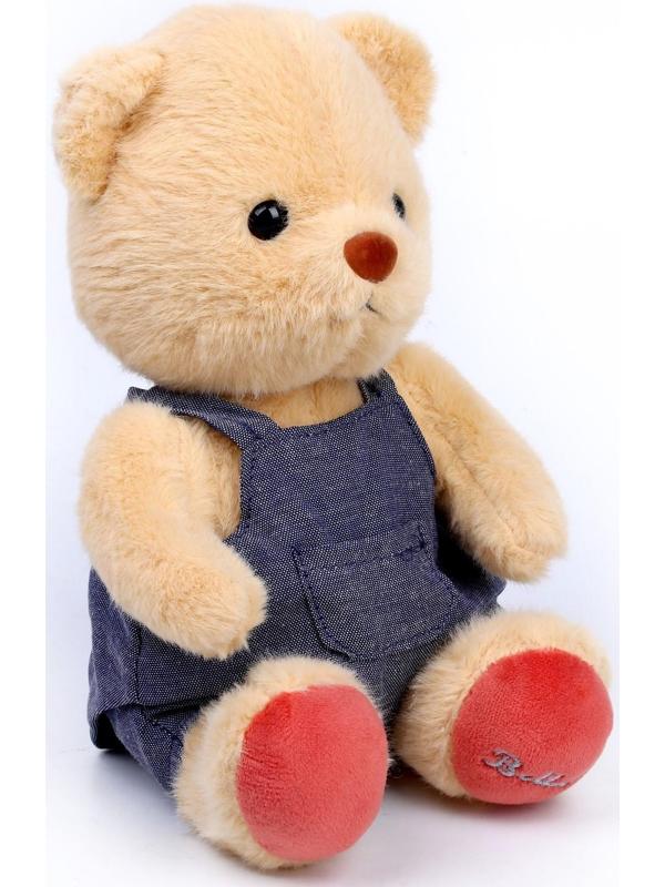 Мягкая игрушка «Мишутка в комбинезоне», цвет МИКС