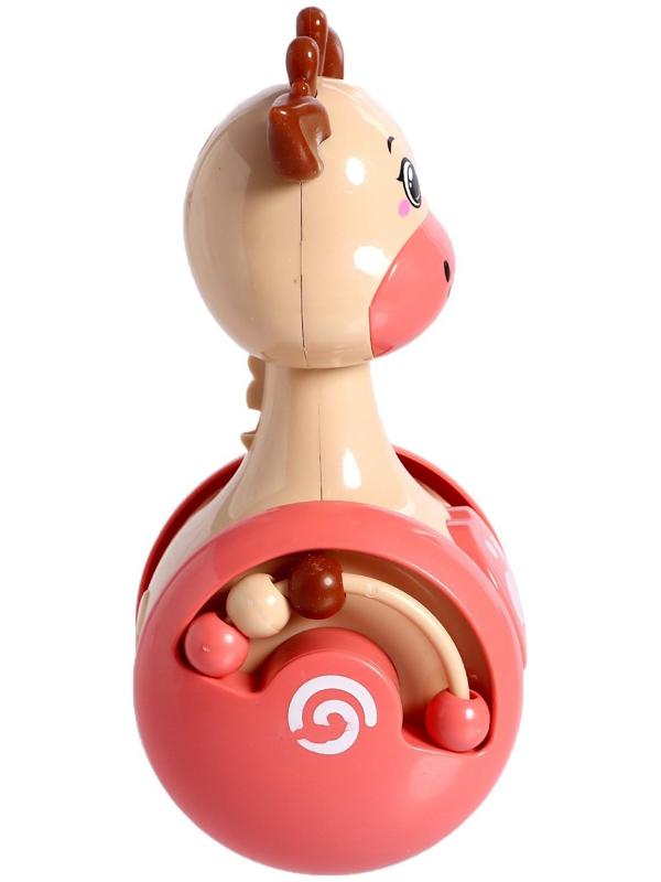 Развивающая игрушка «Оленёнок Робби», цвет бежевый