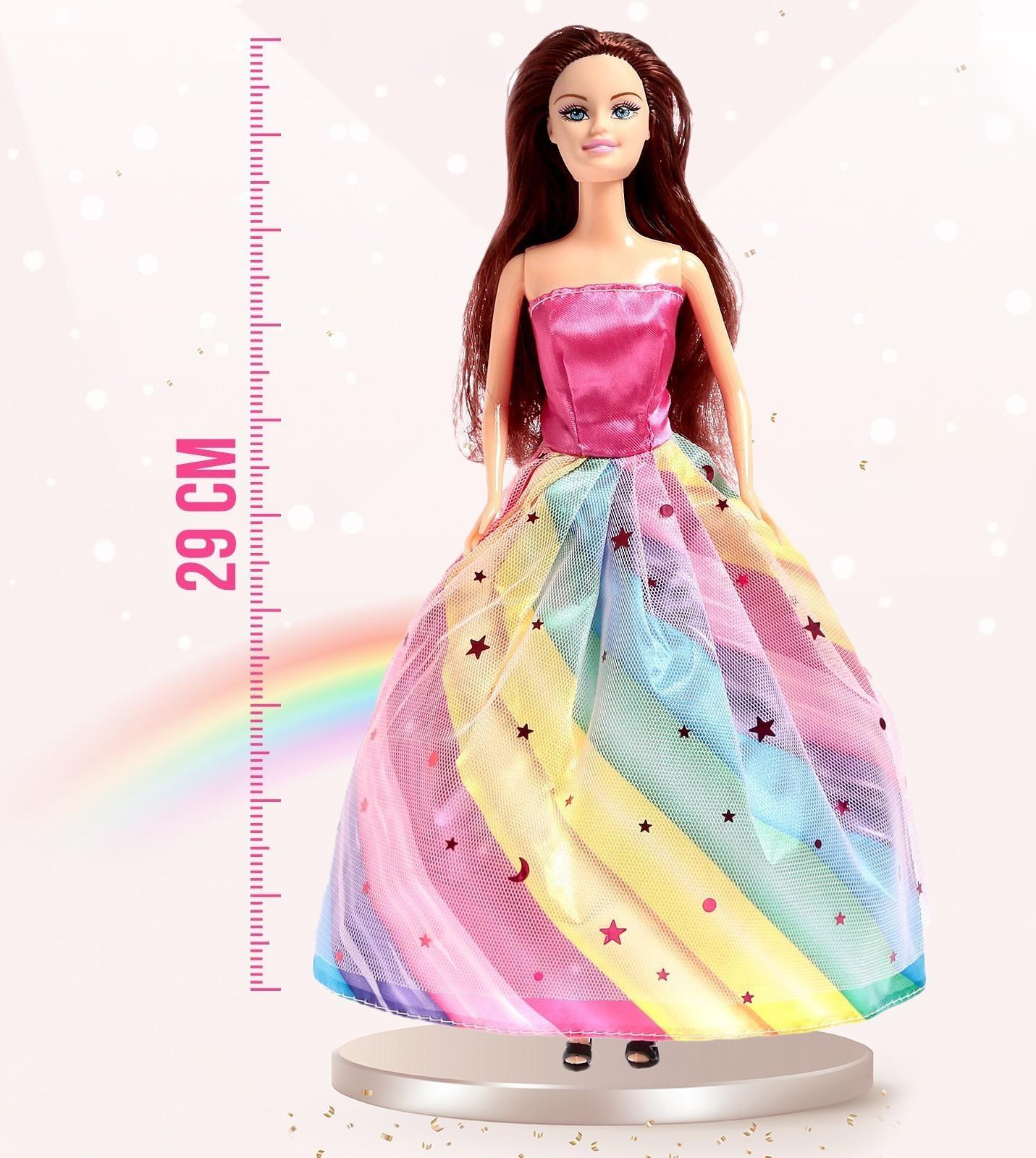 Кукла-модель «Анна» в платье, цвет розовый