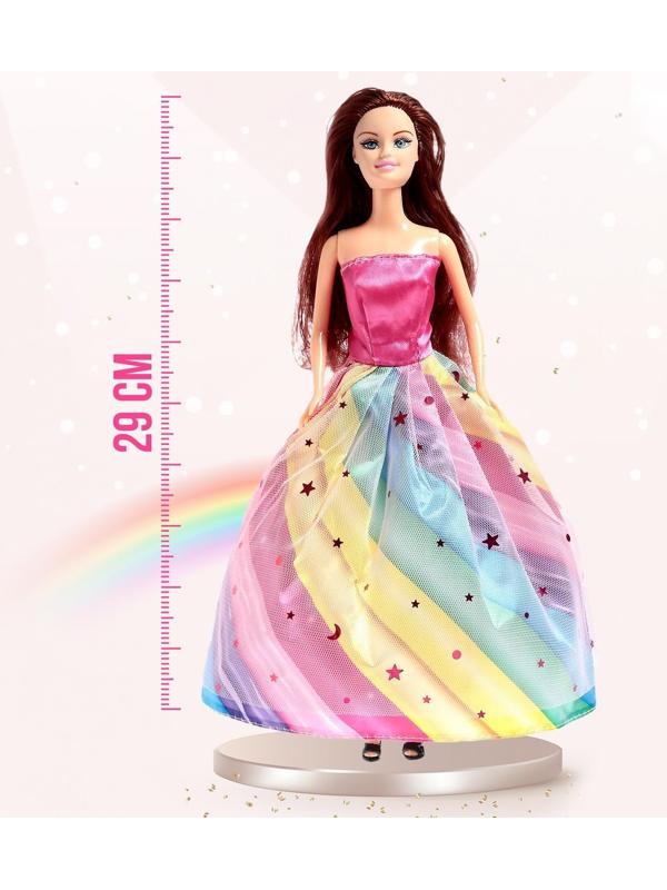 Кукла-модель «Анна» в платье, цвет розовый