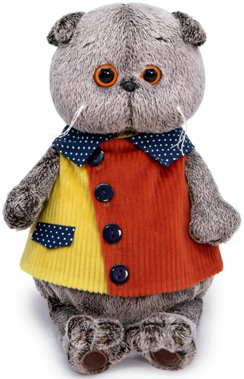Мягкая игрушка «Басик в вельветовом жилете», 25 см