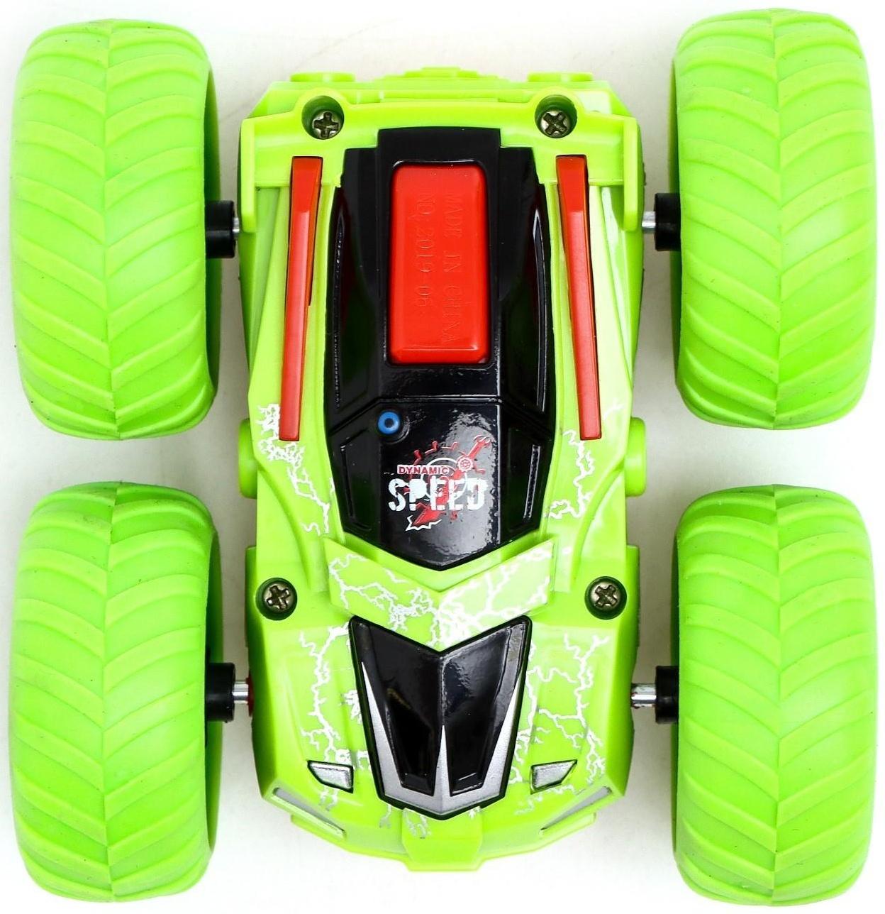 Перевёртыш инерционный «Трюкач», цвет зелёный