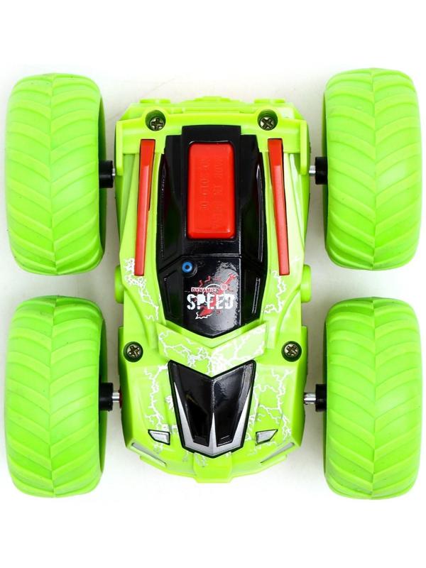 Перевёртыш инерционный «Трюкач», цвет зелёный