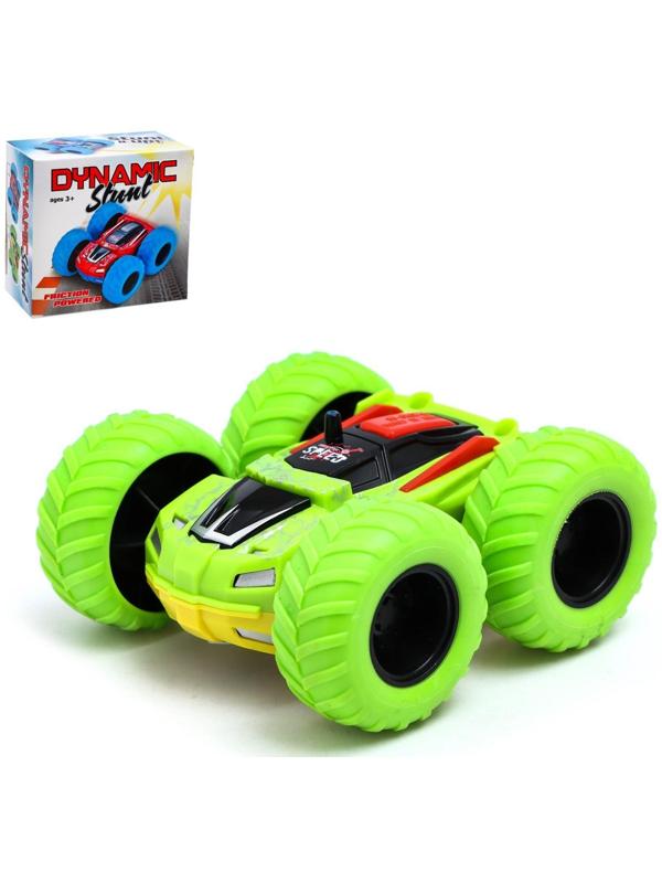 Перевёртыш инерционный «Трюкач», цвет зелёный