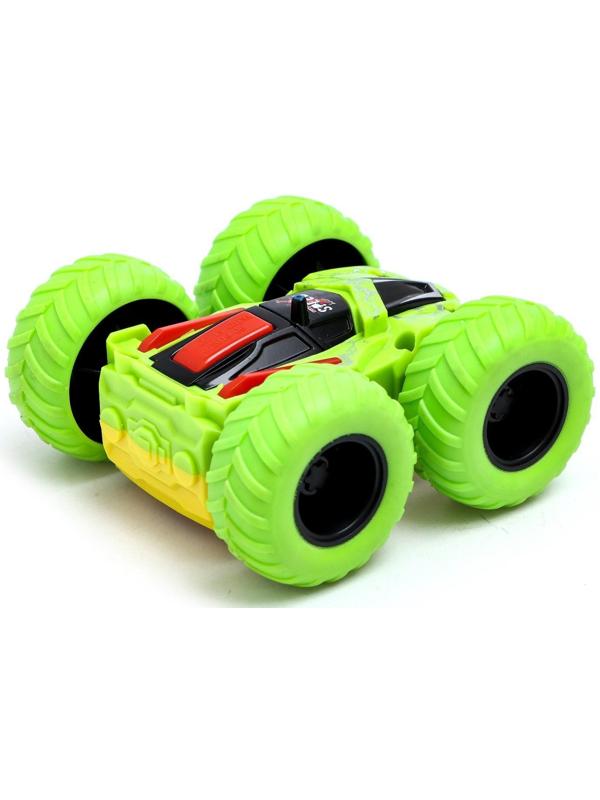 Перевёртыш инерционный «Трюкач», цвет зелёный