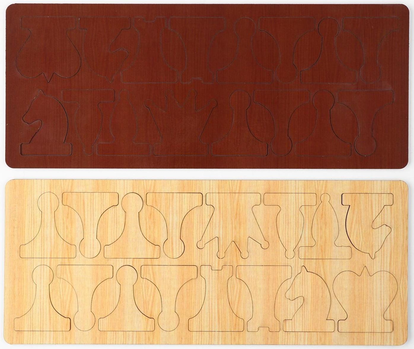 Набор магнитных фигур для демонстрационных шахмат 