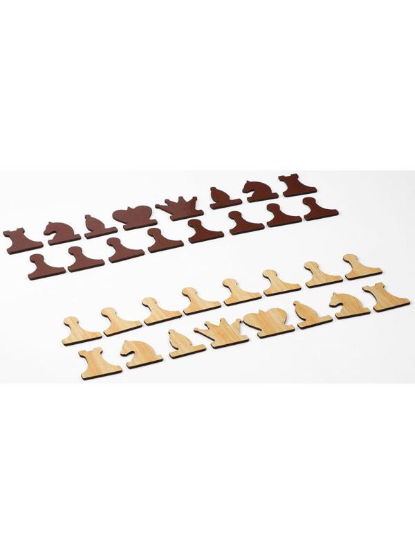 Набор магнитных фигур для демонстрационных шахмат 