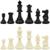 Шахматные фигуры турнирные Leap, 34 шт, король h=9.5 см, пешка h=5 см, полипропилен