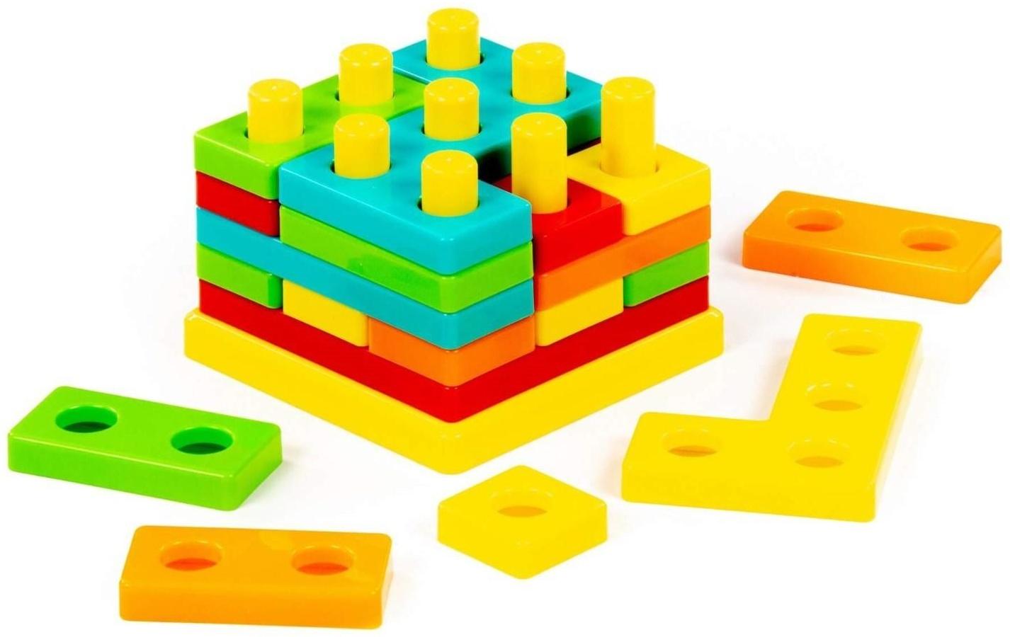 Развивающая игрушка «3D пазл» №1, 23 элемента