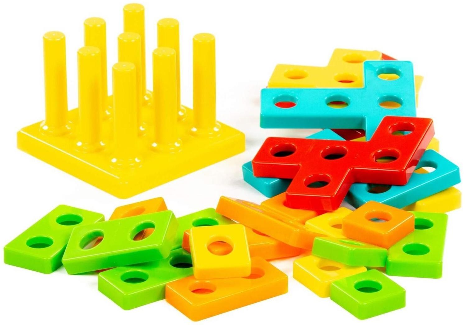 Развивающая игрушка «3D пазл» №1, 23 элемента