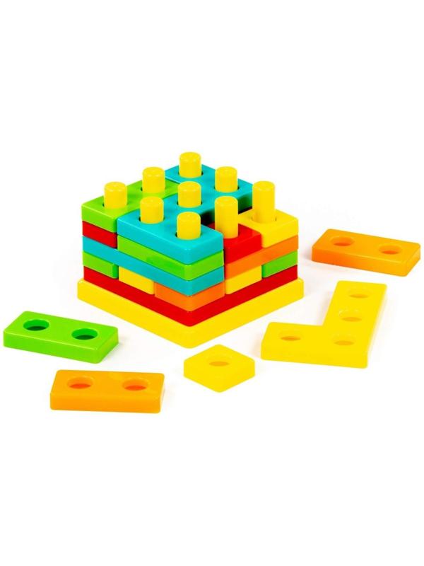 Развивающая игрушка «3D пазл» №1, 23 элемента