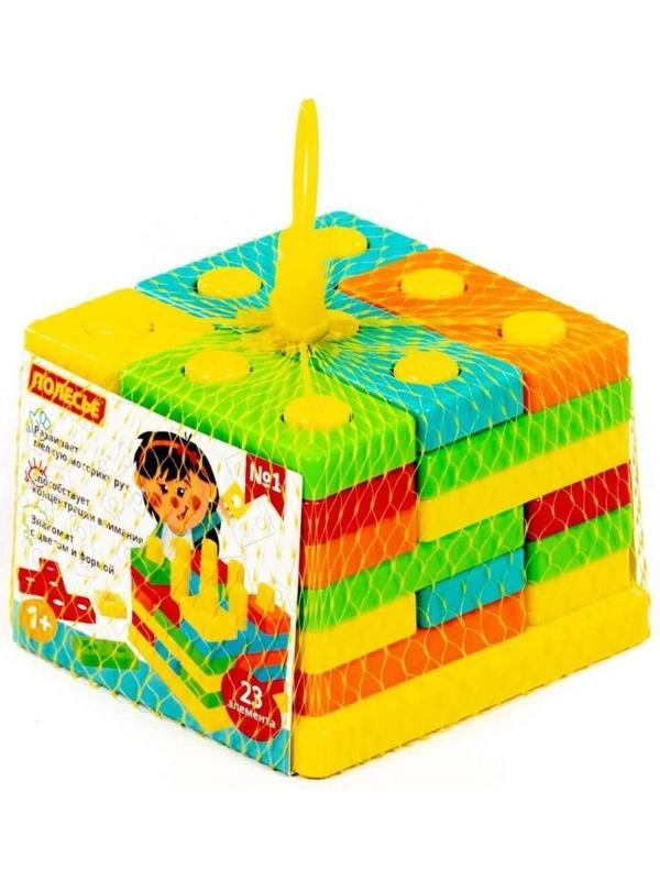 Развивающая игрушка «3D пазл» №1, 23 элемента