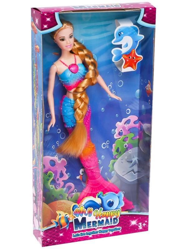 Кукла сказочная «Русалочка» с длинными волосами