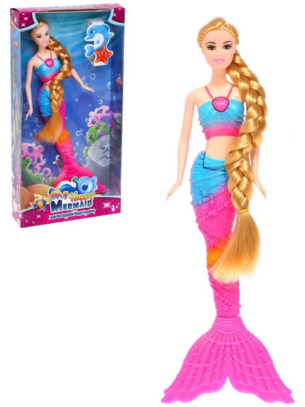 Кукла сказочная «Русалочка» с длинными волосами
