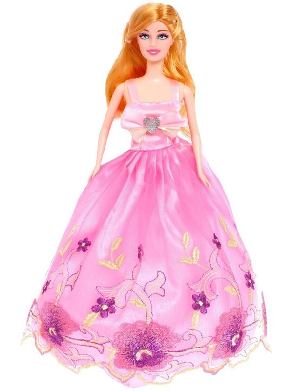 Кукла-модель «Синтия» в платье, МИКС