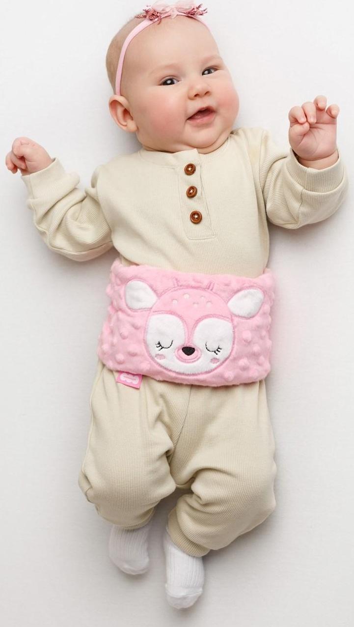 Развивающая игрушка-грелка «Оленёнок», с вишнёвыми косточками