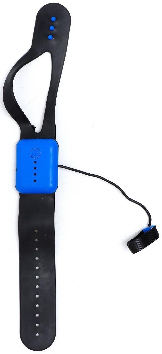 Джип радиоуправляемый «Пикап», 4WD, управление жестами, работает от аккумулятора, цвет синий