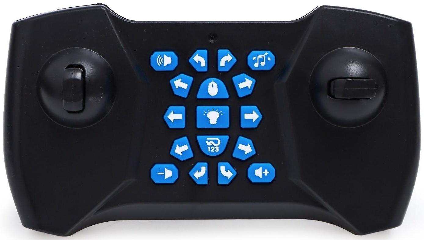 Джип радиоуправляемый «Пикап», 4WD, управление жестами, работает от аккумулятора, цвет синий