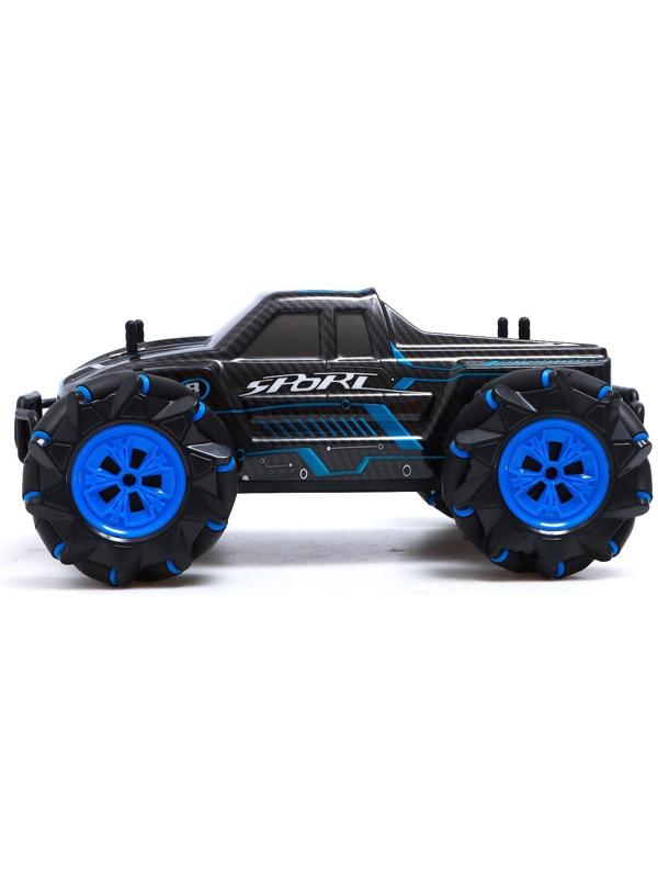 Джип радиоуправляемый «Пикап», 4WD, управление жестами, работает от аккумулятора, цвет синий