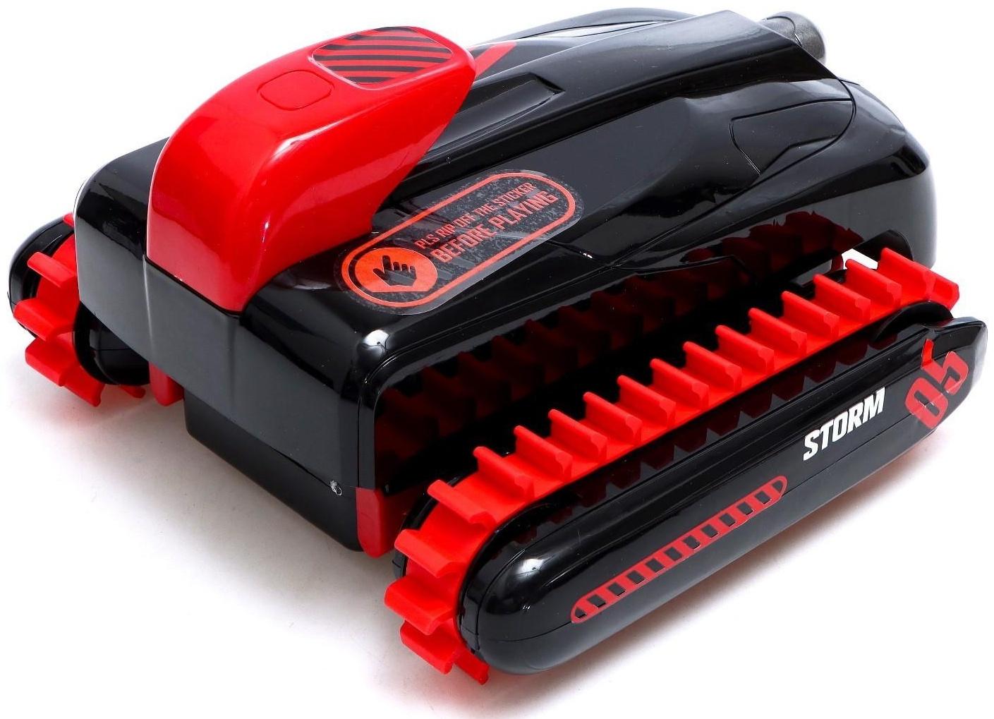 Машина-перевёртыш радиоуправляемая «Амфибия», плавает по воде, работает от аккумулятора, цвет красный