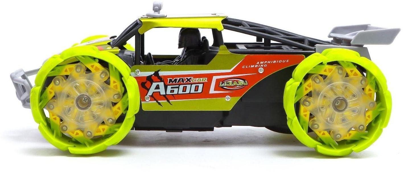 Машина радиоуправляемая A600 4WD, 1:12, управление жестами, кузов из металла, цвет зелёный