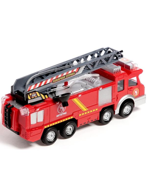Машина «Пожарная», стреляет водой, русская озвучка, световые и звуковые эффекты
