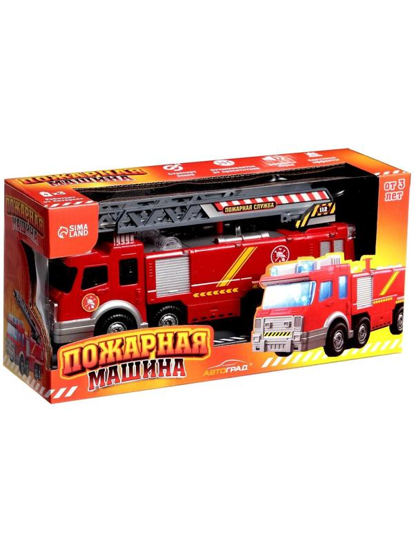 Машина «Пожарная», стреляет водой, русская озвучка, световые и звуковые эффекты