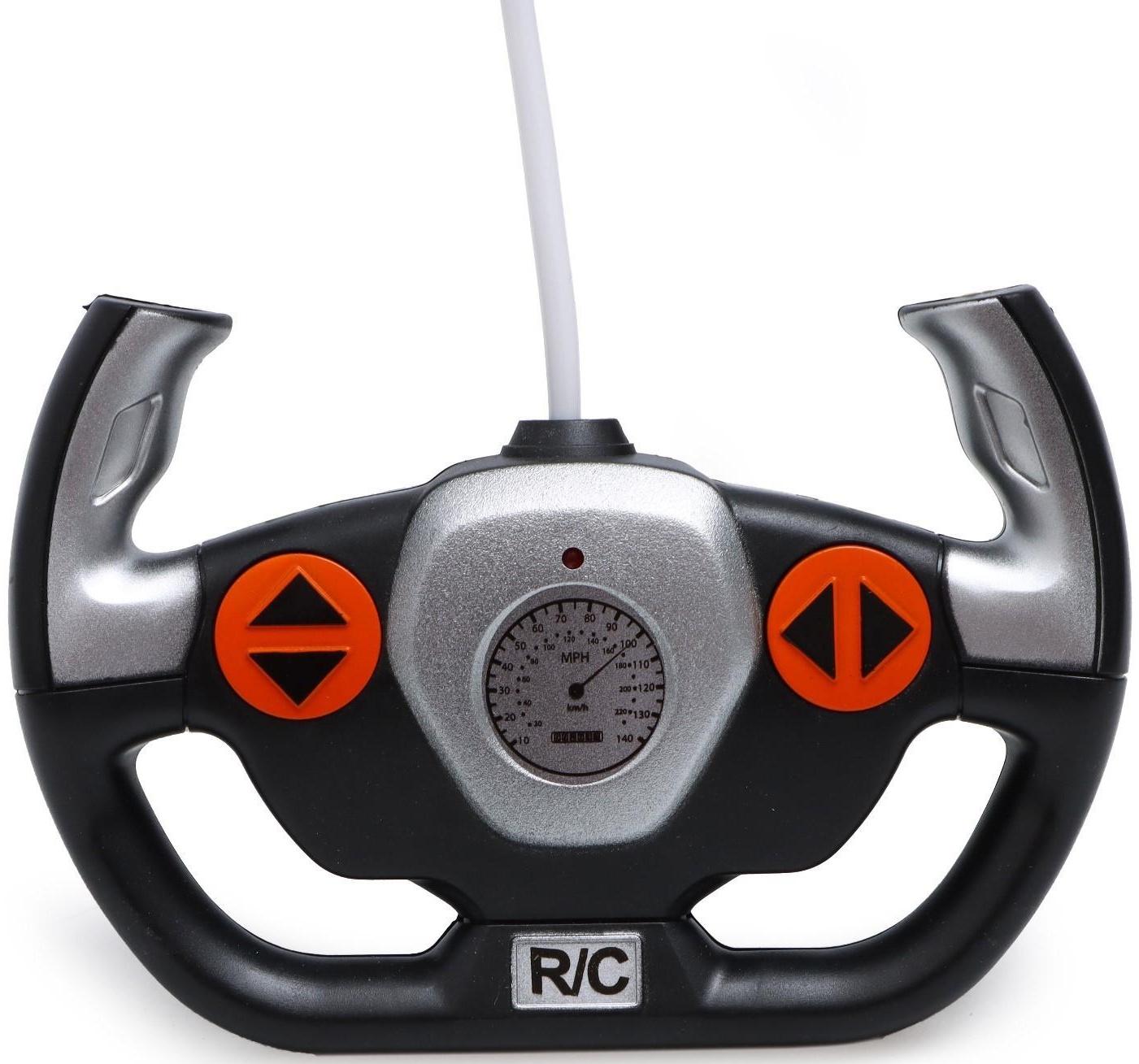 Машина радиоуправляемая «Ровер», 1;24, работает от батареек, цвет бежевый