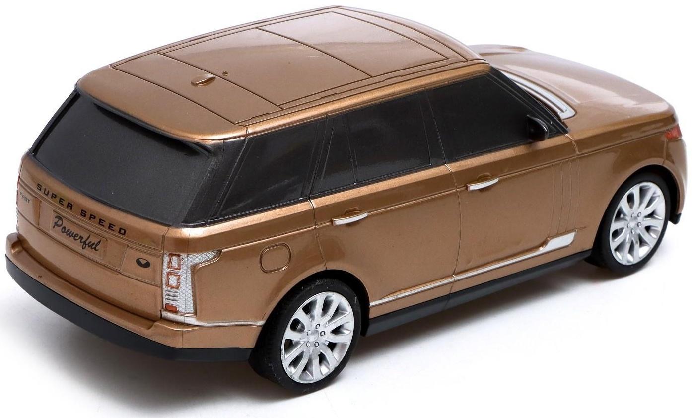 Машина радиоуправляемая «Ровер», 1;24, работает от батареек, цвет бежевый