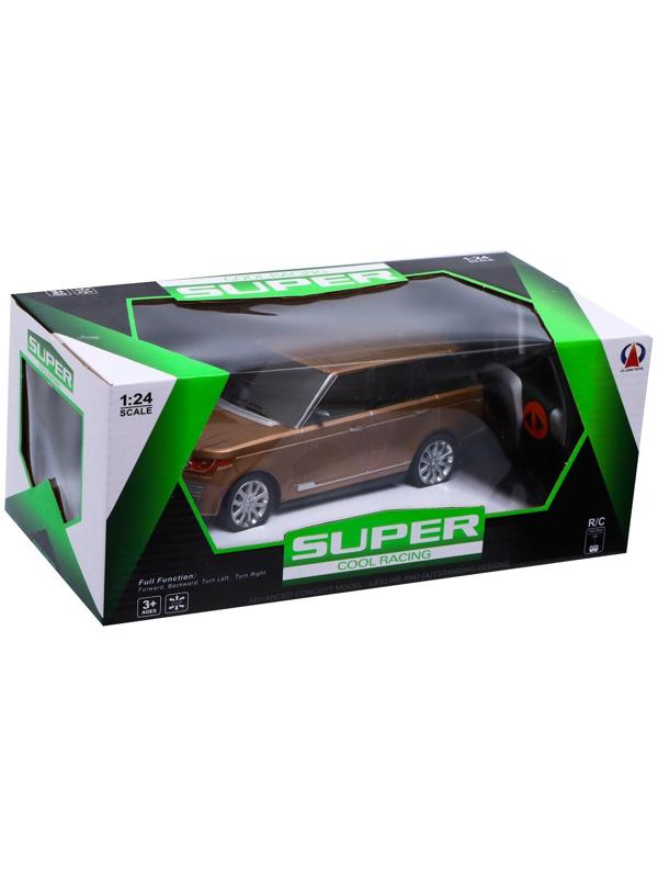 Машина радиоуправляемая «Ровер», 1;24, работает от батареек, цвет бежевый