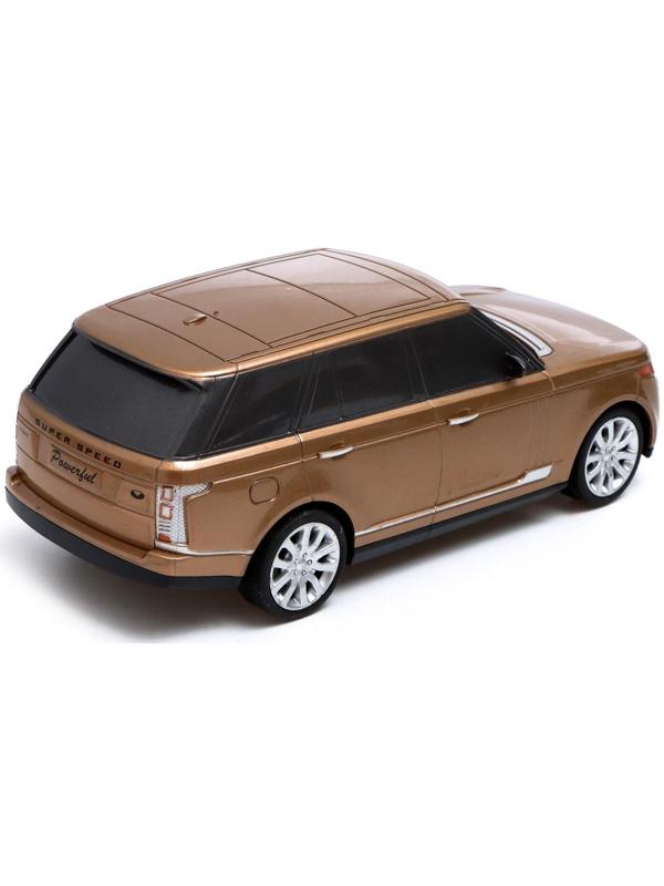 Машина радиоуправляемая «Ровер», 1;24, работает от батареек, цвет бежевый