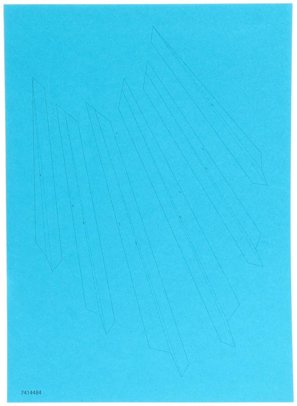 Полигональный конструктор «Птица», 6 листов