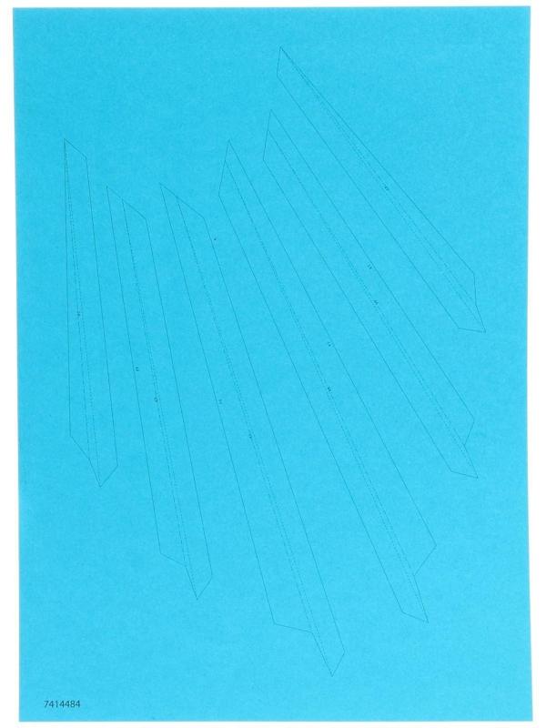 Полигональный конструктор «Птица», 6 листов