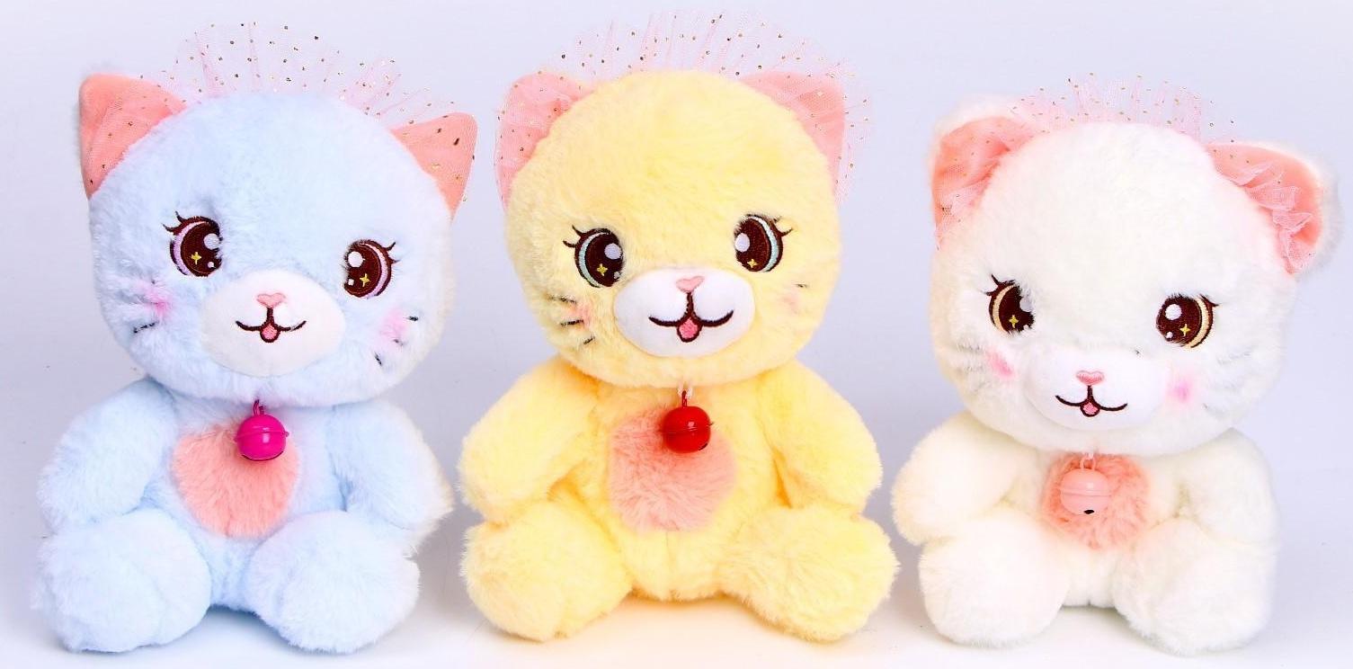 Мягкая игрушка «Кошечка», цвета МИКС