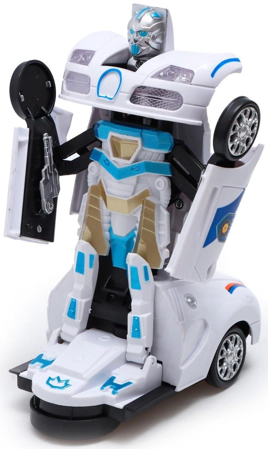 Робот «Полицейский», трансформируется, световые и звуковые эффекты