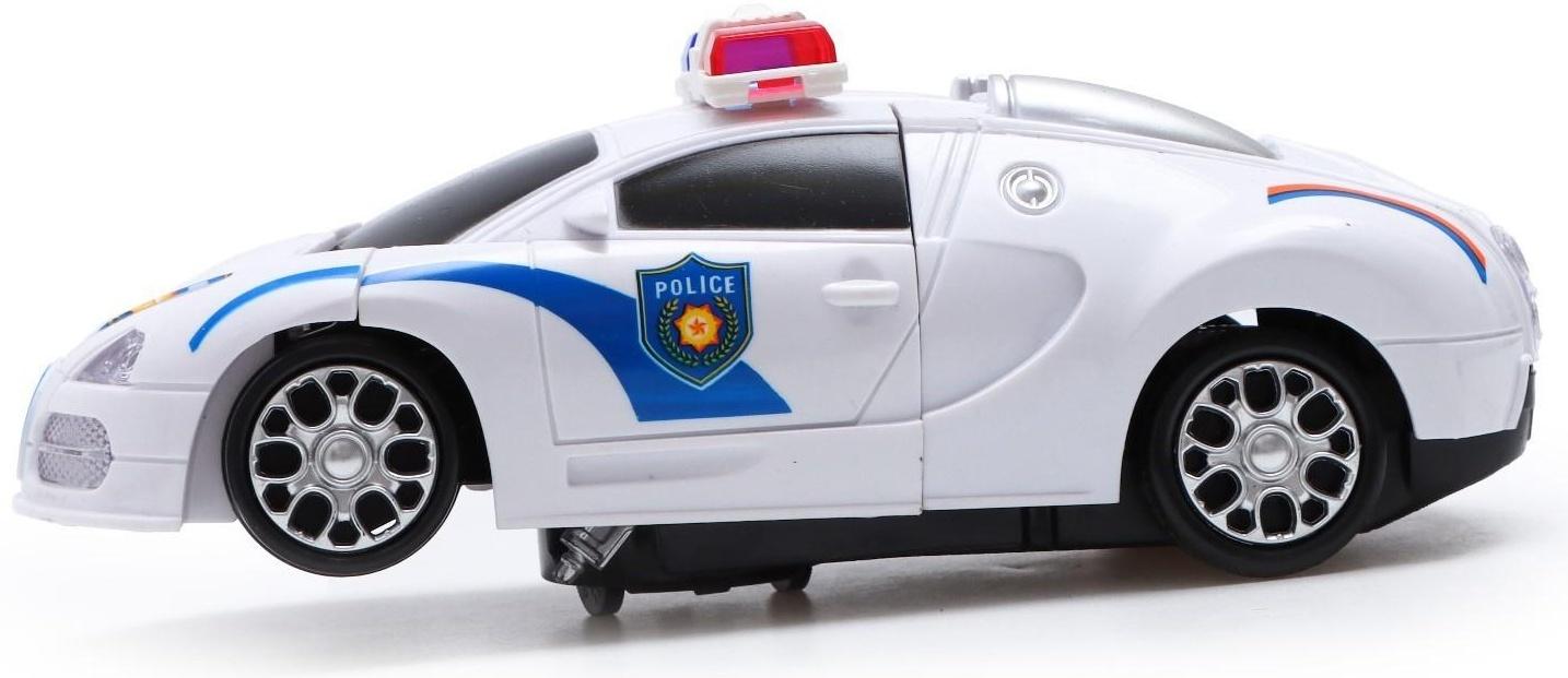 Робот «Полицейский», трансформируется, световые и звуковые эффекты