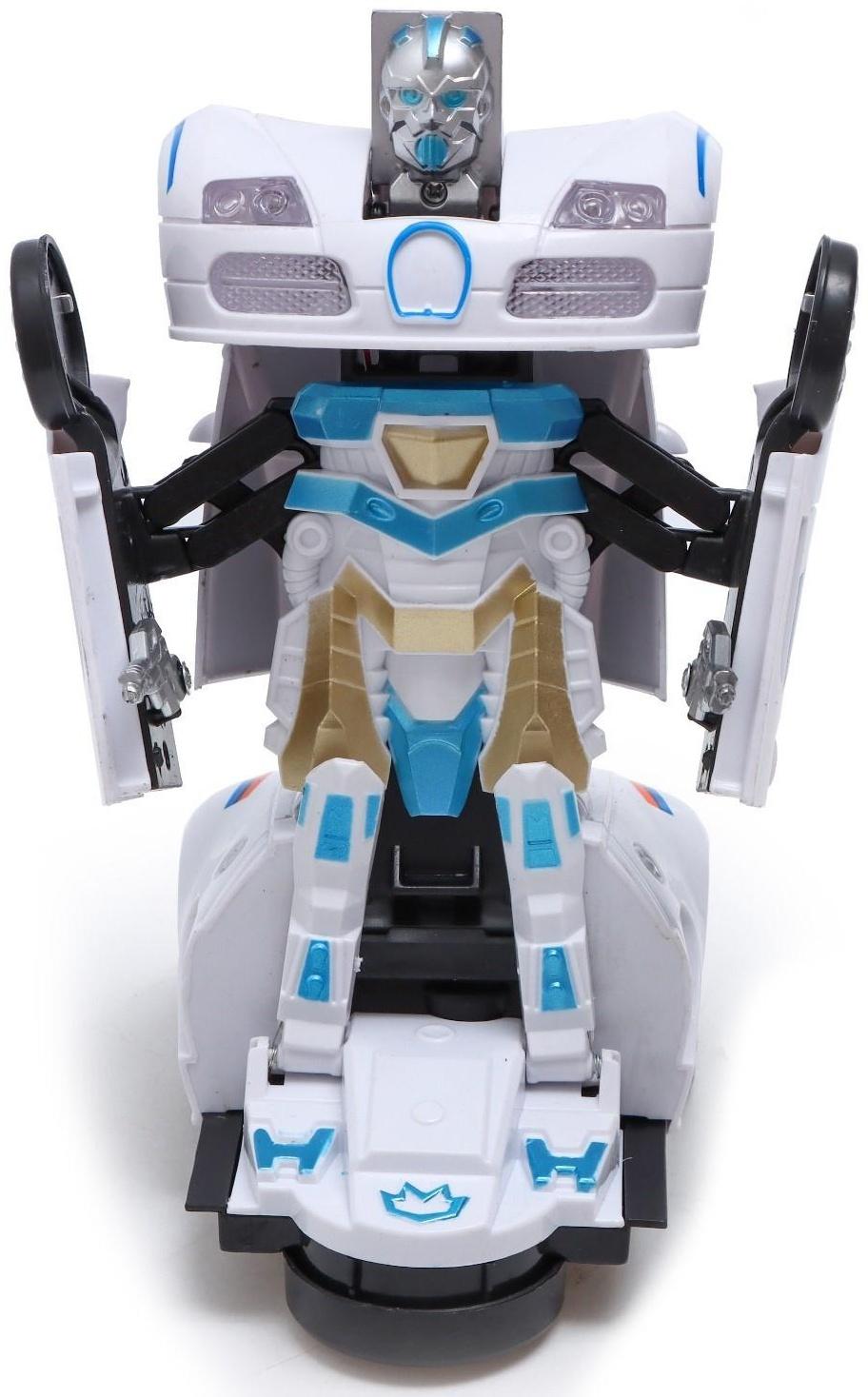 Робот «Полицейский», трансформируется, световые и звуковые эффекты