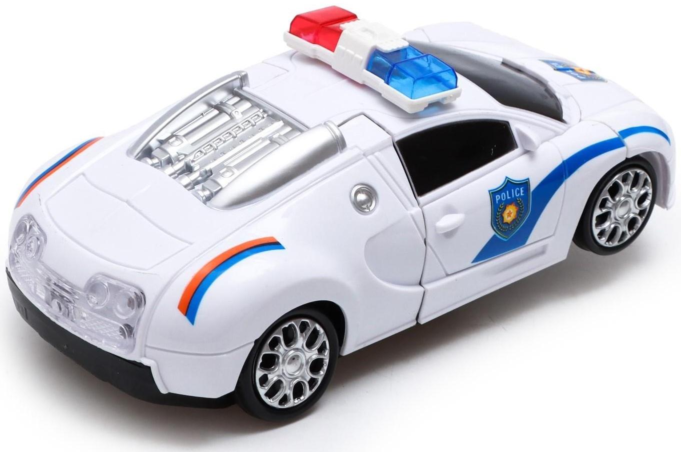 Робот «Полицейский», трансформируется, световые и звуковые эффекты