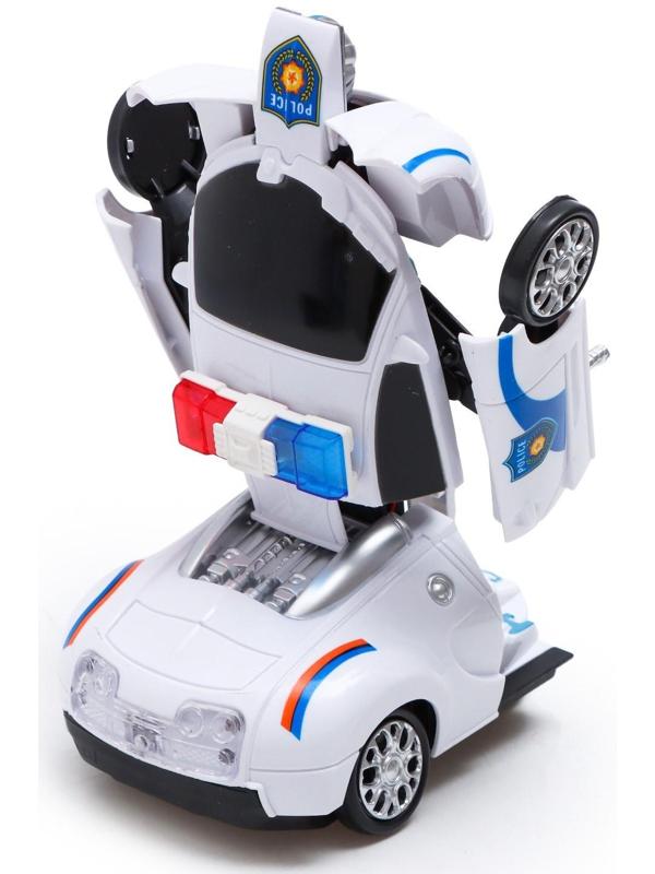 Робот «Полицейский», трансформируется, световые и звуковые эффекты