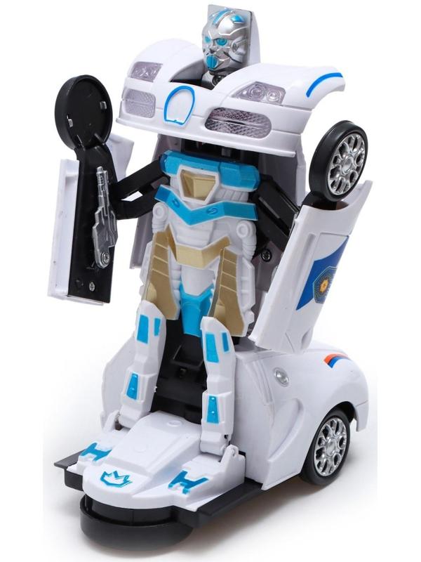 Робот «Полицейский», трансформируется, световые и звуковые эффекты