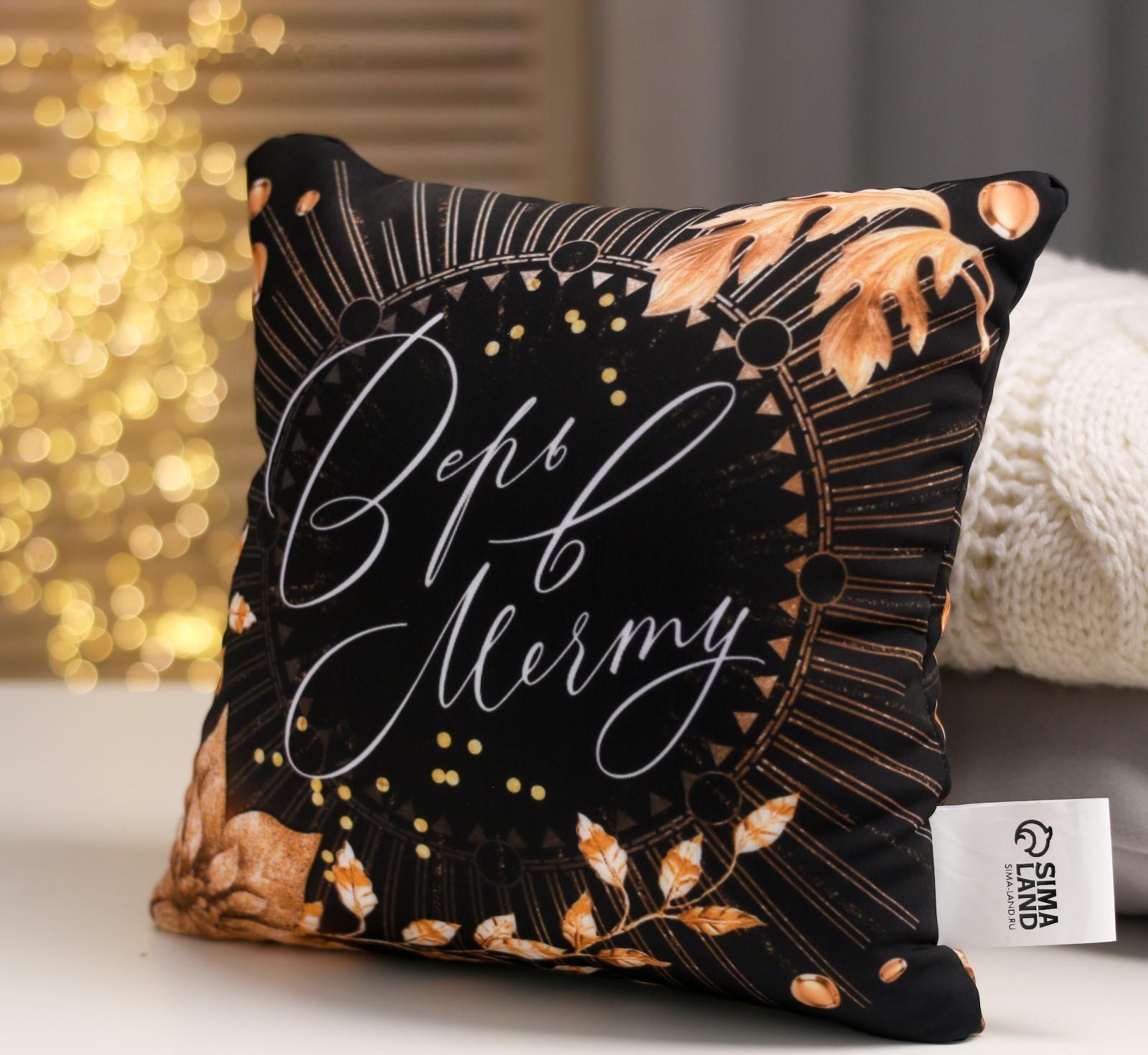 Подушка-антистресс «Верь в Мечту»