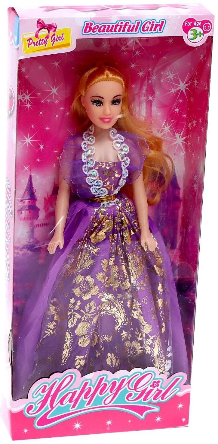 Кукла-модель «Арина» в платье, МИКС