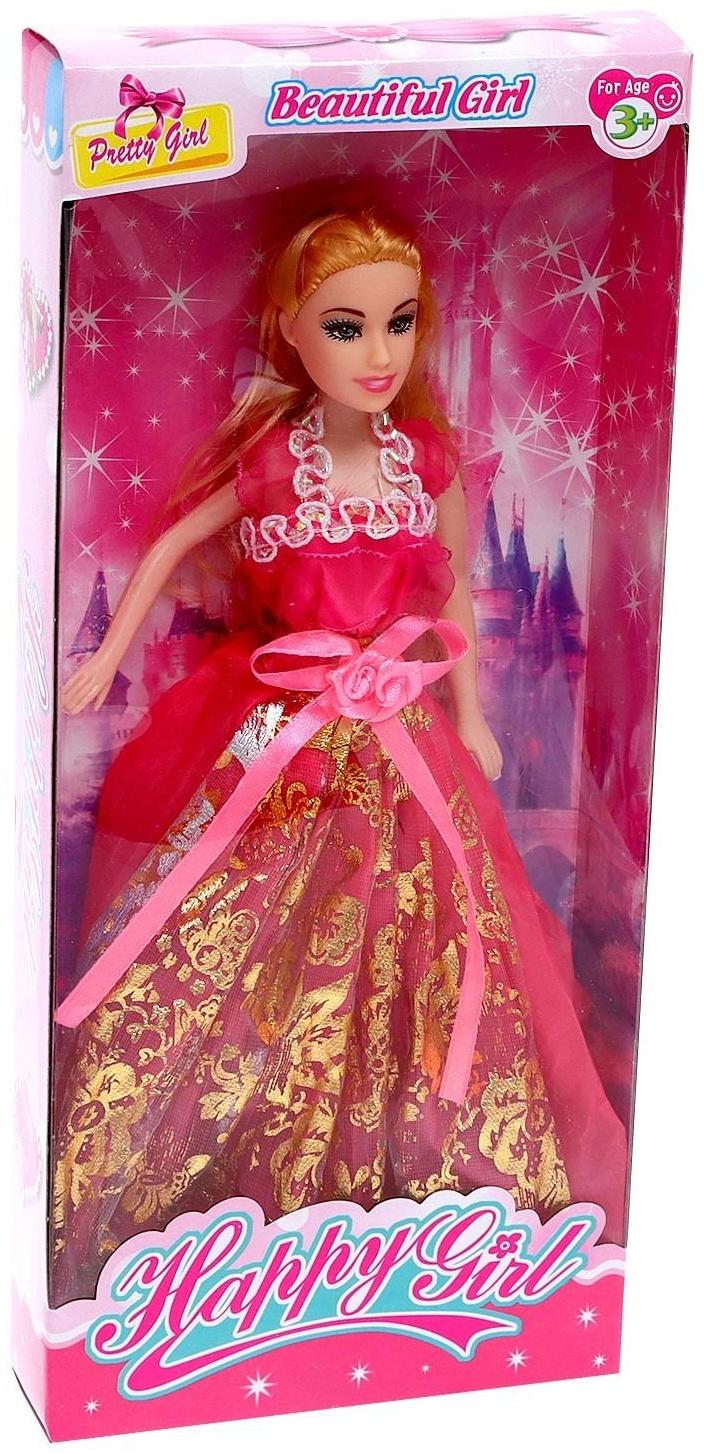 Кукла-модель «Арина» в платье, МИКС