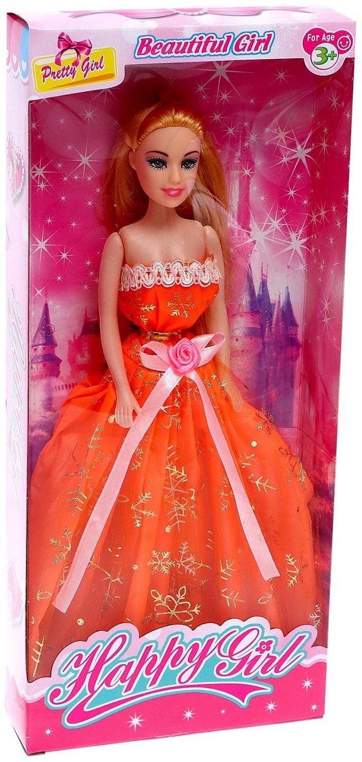 Кукла-модель «Арина» в платье, МИКС