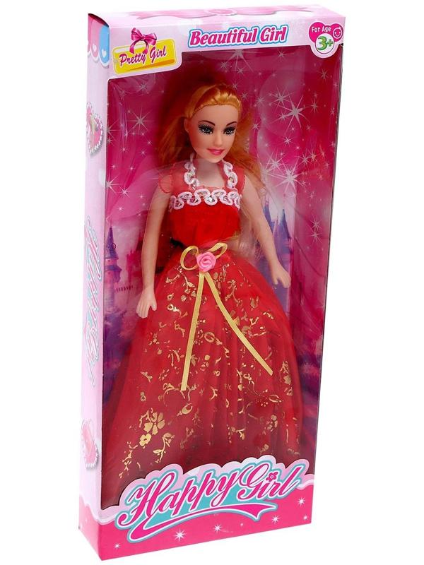 Кукла-модель «Арина» в платье, МИКС