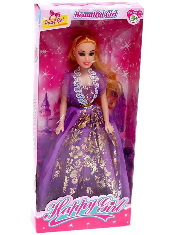 Кукла-модель «Арина» в платье, МИКС