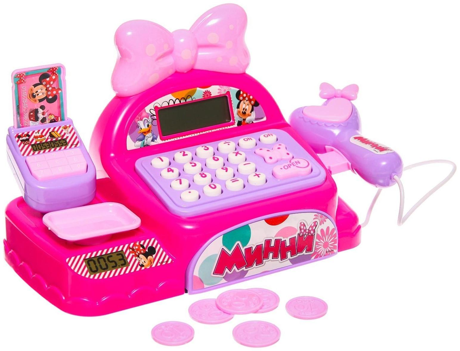 Касса-калькулятор, Минни Маус, свет