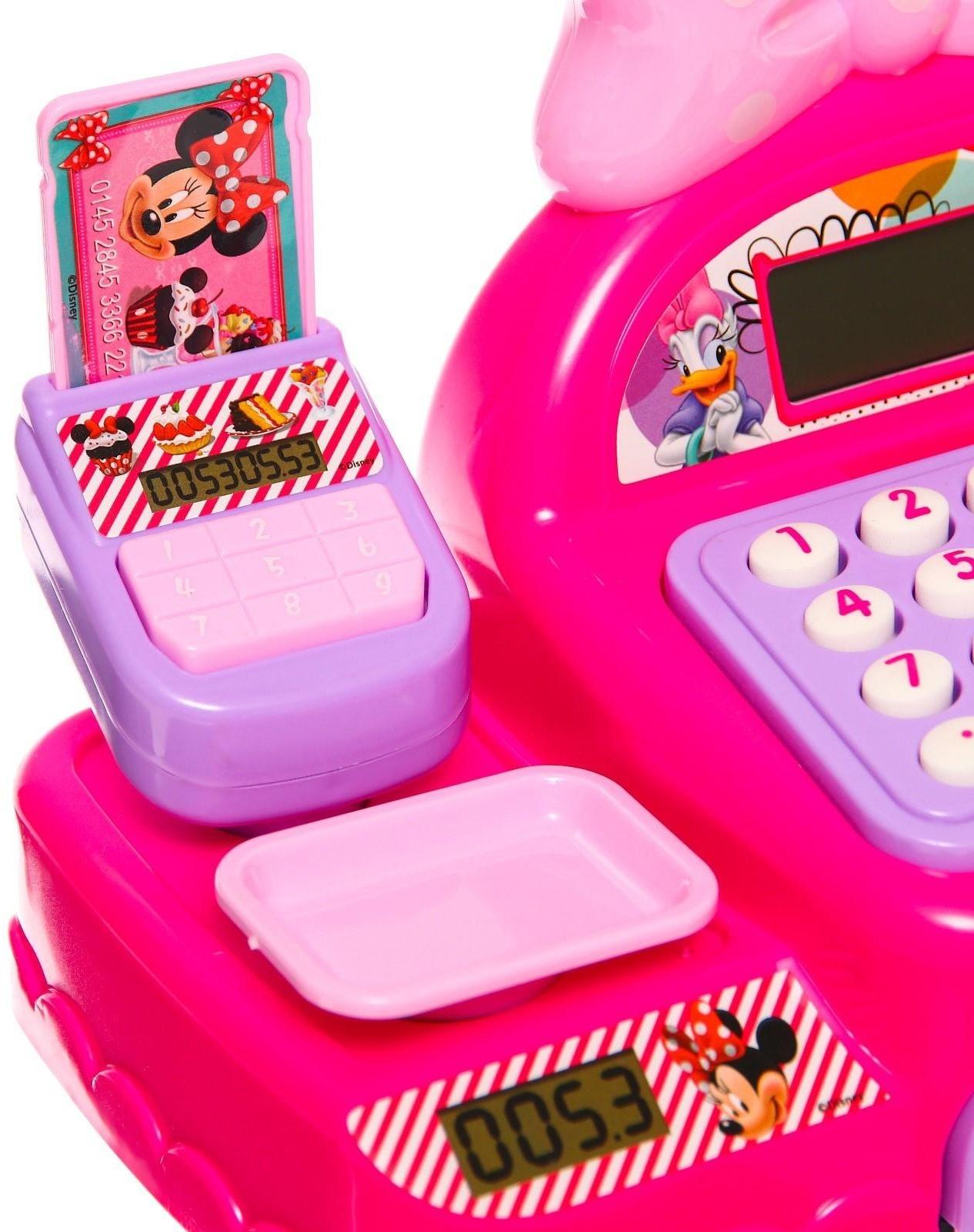 Касса-калькулятор, Минни Маус, свет