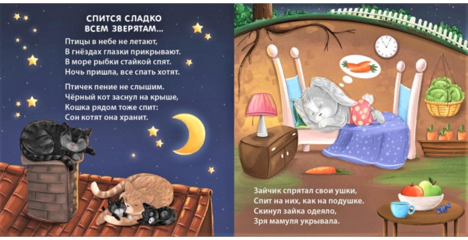 Книжки-картонки «Сонная книжка для моей малышки»