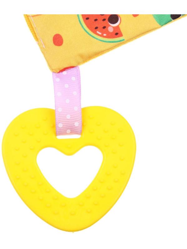 Развивающий набор «Играем с малышом», книжка-шуршалка, платочек, 8 погремушек, в коробке